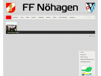 feuerwehr-noehagen.at Webseite Vorschau