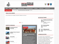 feuerwehr-obrigheim.de Webseite Vorschau