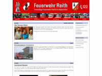 feuerwehr-reith.at Webseite Vorschau