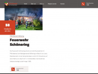 feuerwehr-schoenering.at Webseite Vorschau
