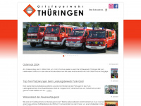 feuerwehr-thueringen.at Webseite Vorschau