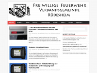 feuerwehr-vg-ruedesheim.de Webseite Vorschau