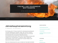 feuerwehr-wattenberg.at Webseite Vorschau