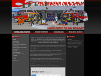 feuerwehrobrigheim.de Webseite Vorschau