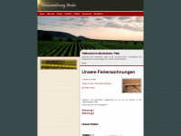fewo-andes.de Webseite Vorschau