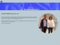 fewo-boehme.de Webseite Vorschau