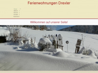fewo-drexler.de Webseite Vorschau