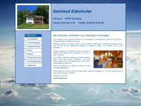 fewo-edenhofer-chieming.de Webseite Vorschau