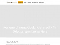 fewo-goslar.de Webseite Vorschau
