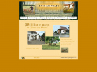 fewo-haus-am-walde.de Webseite Vorschau