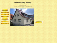 fewo-hedwig.de Webseite Vorschau