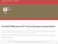 fewo-kammerlander.at Webseite Vorschau