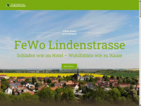 fewo-lindenstrasse.de Webseite Vorschau