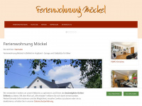 fewo-moeckel.de Webseite Vorschau