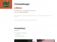 fewo-motzen.de Webseite Vorschau