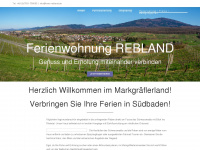 fewo-rebland.de Webseite Vorschau