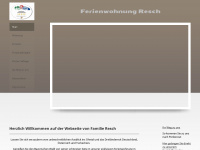 fewo-resch.de Webseite Vorschau