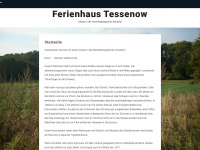fewo-tessenow.de Webseite Vorschau