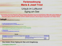 fewo-trost.de Webseite Vorschau