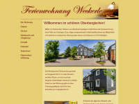 fewo-weckerle.de Webseite Vorschau