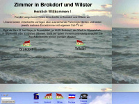 fewo-wilster.de Webseite Vorschau