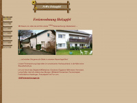 fewoholzapfel.de Webseite Vorschau