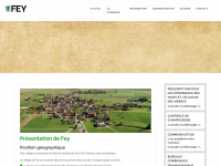 fey-vd.ch Webseite Vorschau