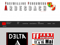 ff-arbesbach.at Webseite Vorschau