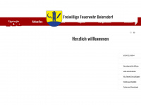 ff-beiersdorf.de Webseite Vorschau