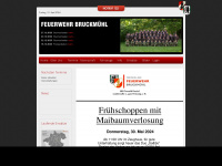 ff-bruckmuehl.at Webseite Vorschau
