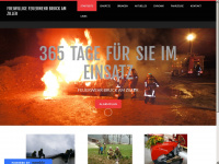 ff-bruck.at Webseite Vorschau