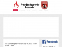 ff-dressendorf.de Webseite Vorschau