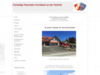 ff-kroisbach.at Webseite Vorschau