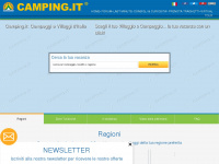 camping.it Webseite Vorschau