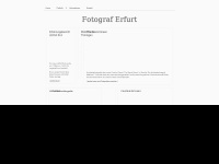 fotograf-erfurt.de Webseite Vorschau