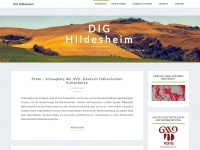 dig-hildesheim.de Webseite Vorschau