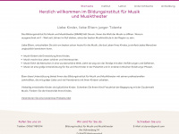 bimm.info Webseite Vorschau