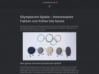 olympiade-infos.de Webseite Vorschau