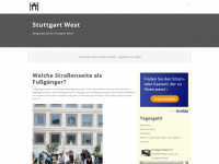 weststuttgart.de Webseite Vorschau