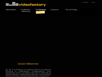 videofactory.de Webseite Vorschau