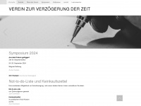 zeitverein.com Webseite Vorschau