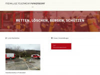 ff-purkersdorf.at Webseite Vorschau