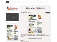 ff-roith.at Webseite Vorschau