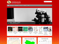 ff-schoenbach.at Webseite Vorschau