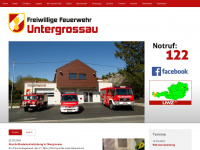 ff-untergrossau.at Webseite Vorschau