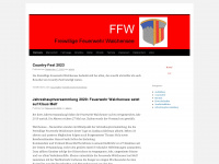ff-walchensee.de Webseite Vorschau