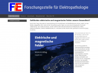 ffe-emf.de Webseite Vorschau