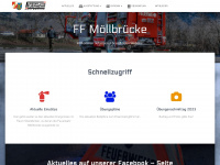 ffmoellbruecke.at Webseite Vorschau