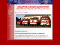 ffw-broderstorf.de Webseite Vorschau