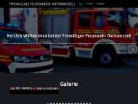 ffw-dietramszell.de Webseite Vorschau